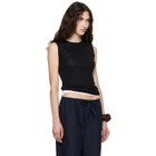FLORE FLORE Black Esmé LW Tank Top