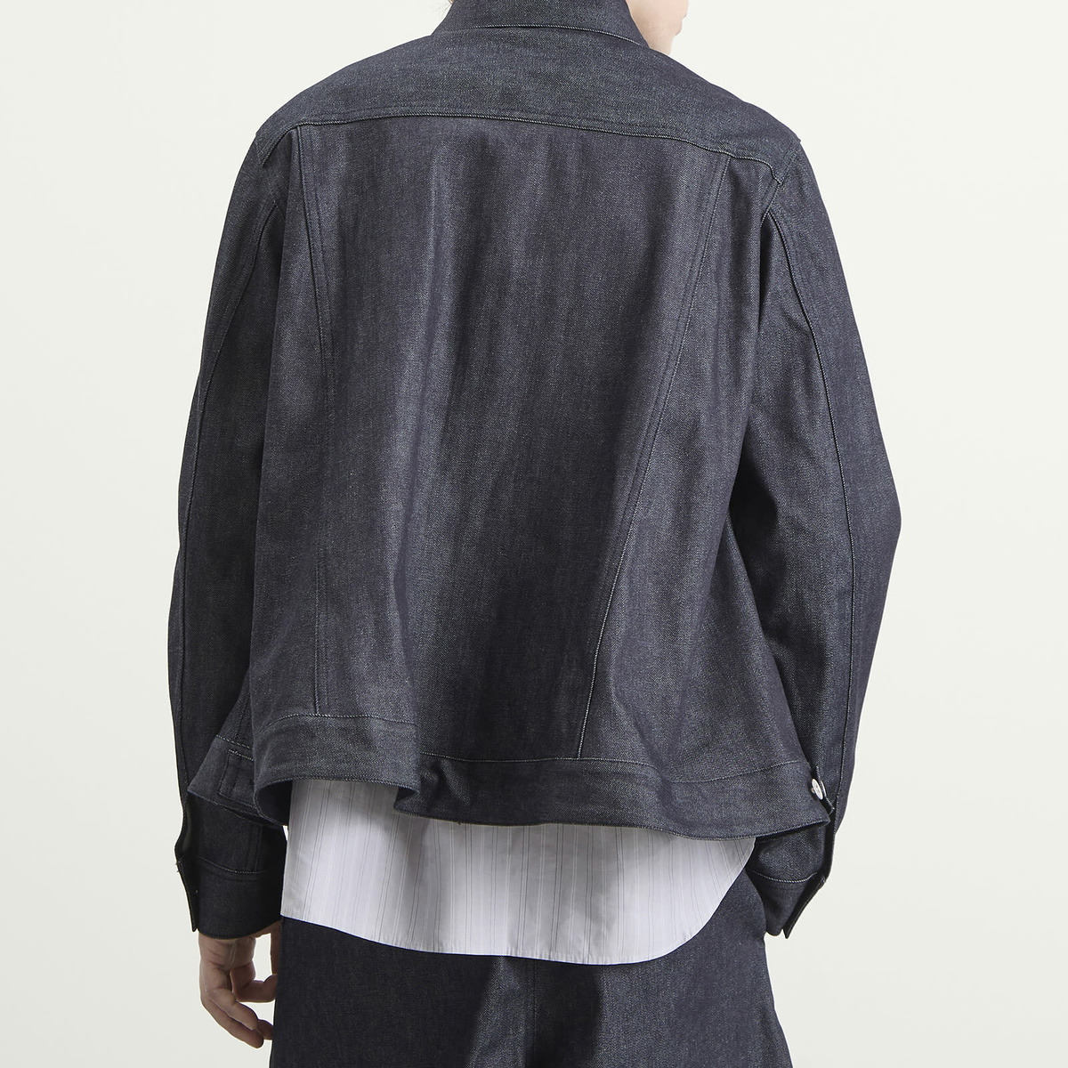 Comme des Garçons Black Men's Denim Jacket in Indigo