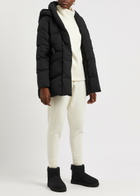 Canada Goose Marlow Belted Quilted Shell Coat Black