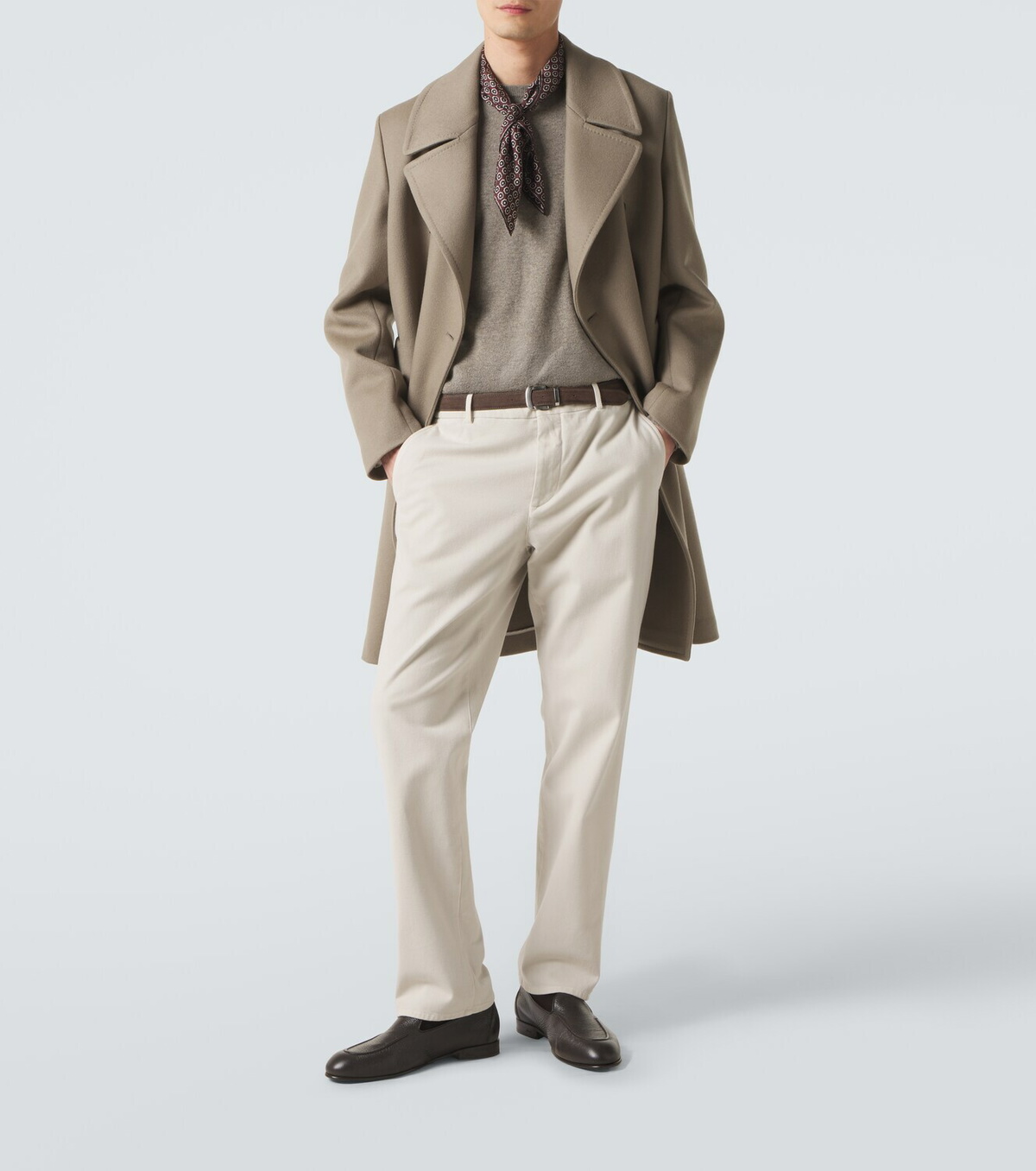 Agnona Double-breasted cashmere coat