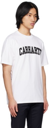 Carhartt Work In Progress White University T-Shirt