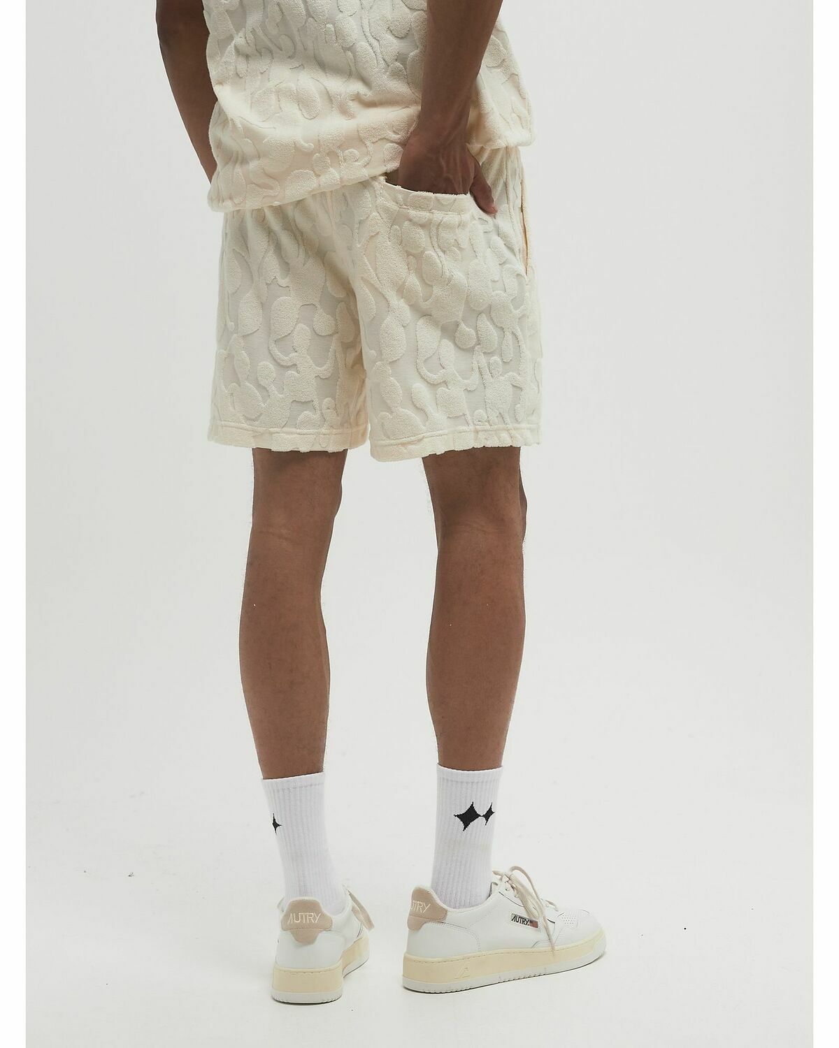 OAS Summit Terry Shorts Beige Mens Casual Short