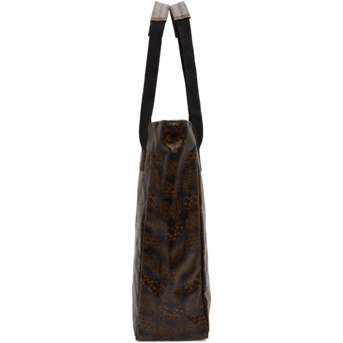 Needles Leather Handle Small Tote - PVC Papillon on Garmentory