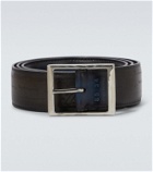 Berluti Classic Scritto reversible leather belt