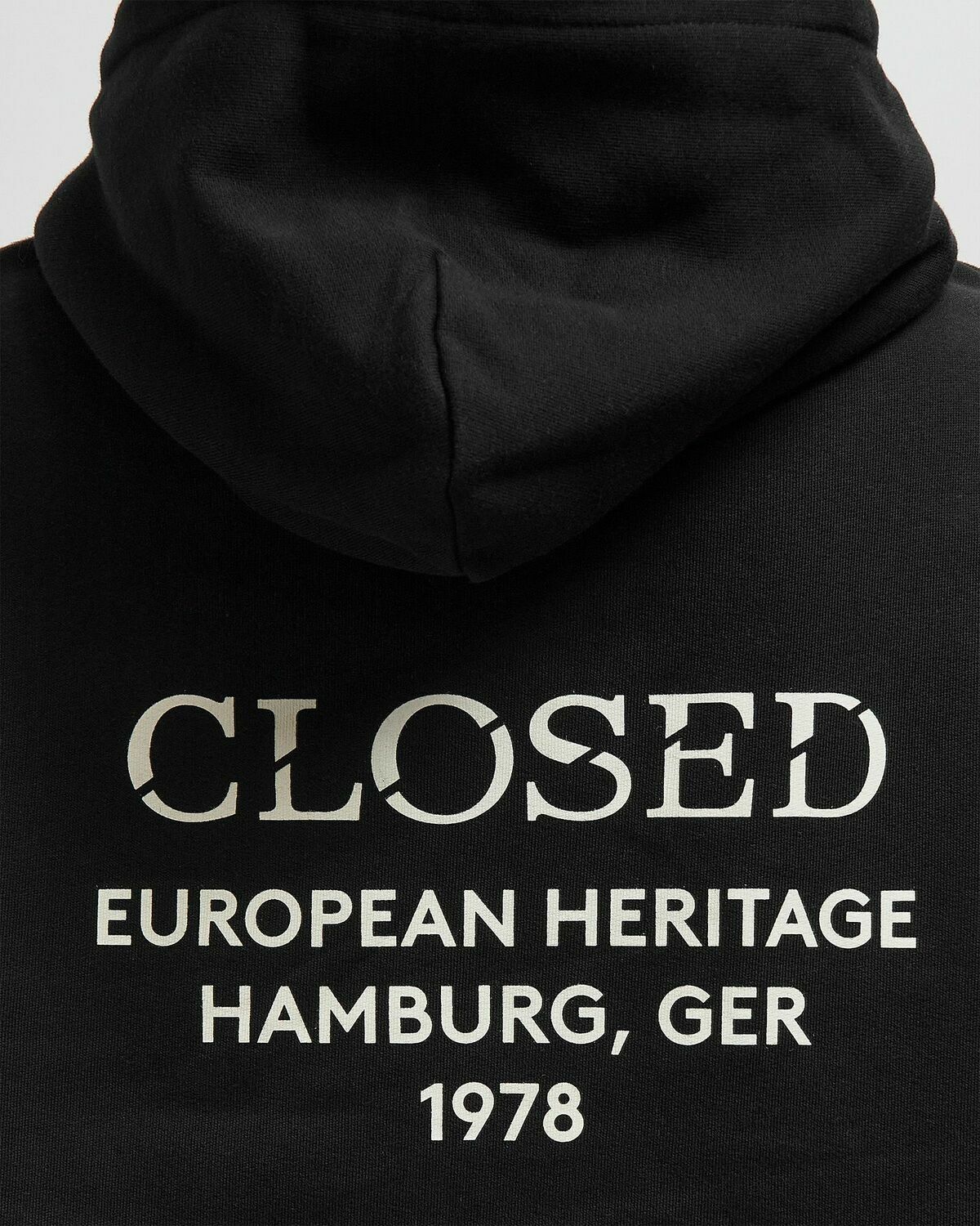 CLOSED RELAXED HOODIE Black Womens Hoody