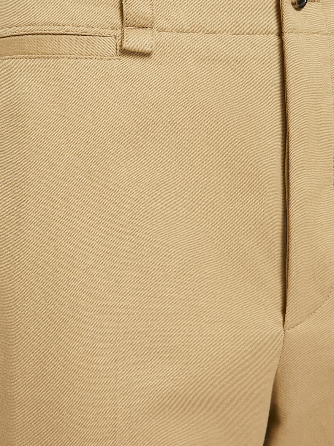 SAINT LAURENT Cotton Drill Pants Saint Laurent