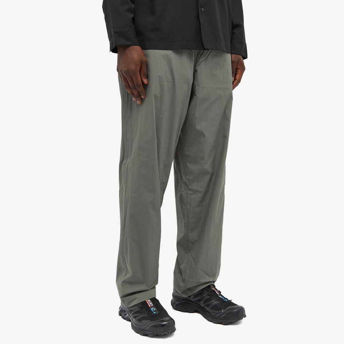 The Trilogy Tapes Men's Tech Beach Pant in Charcoal The Trilogy Tapes