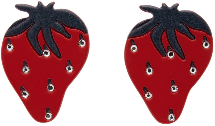 Photo: JW Anderson Red Strawberry Earrings