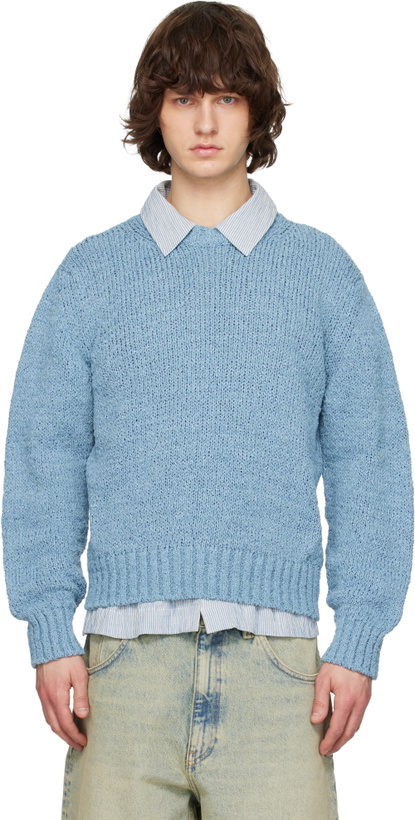 Photo: Sunflower Blue Frederik Cotton Sweater