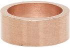 Maison Margiela Rose Gold Semi-Polished Ring