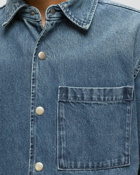 Bstn Brand Denim Shortsleeve Shirt Blue - Mens - Shirts & Blouses/Shortsleeves