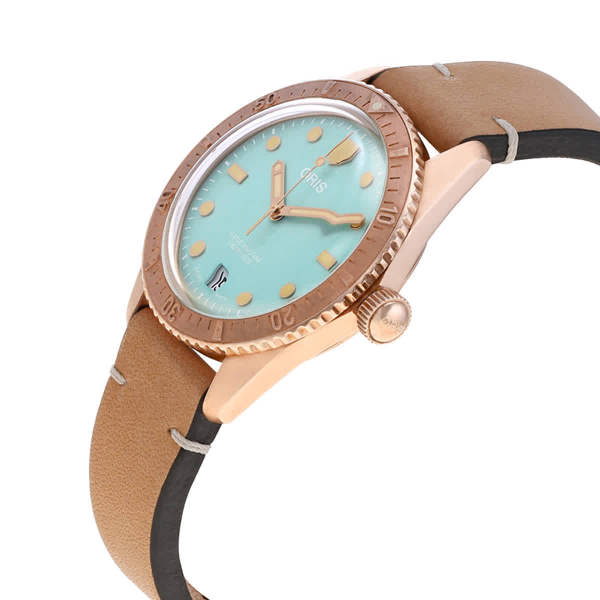 Oris Divers Sixty-Five Automatic Green Dial Unisex Watch 01 733 7771 3157-07 5 19 04BR