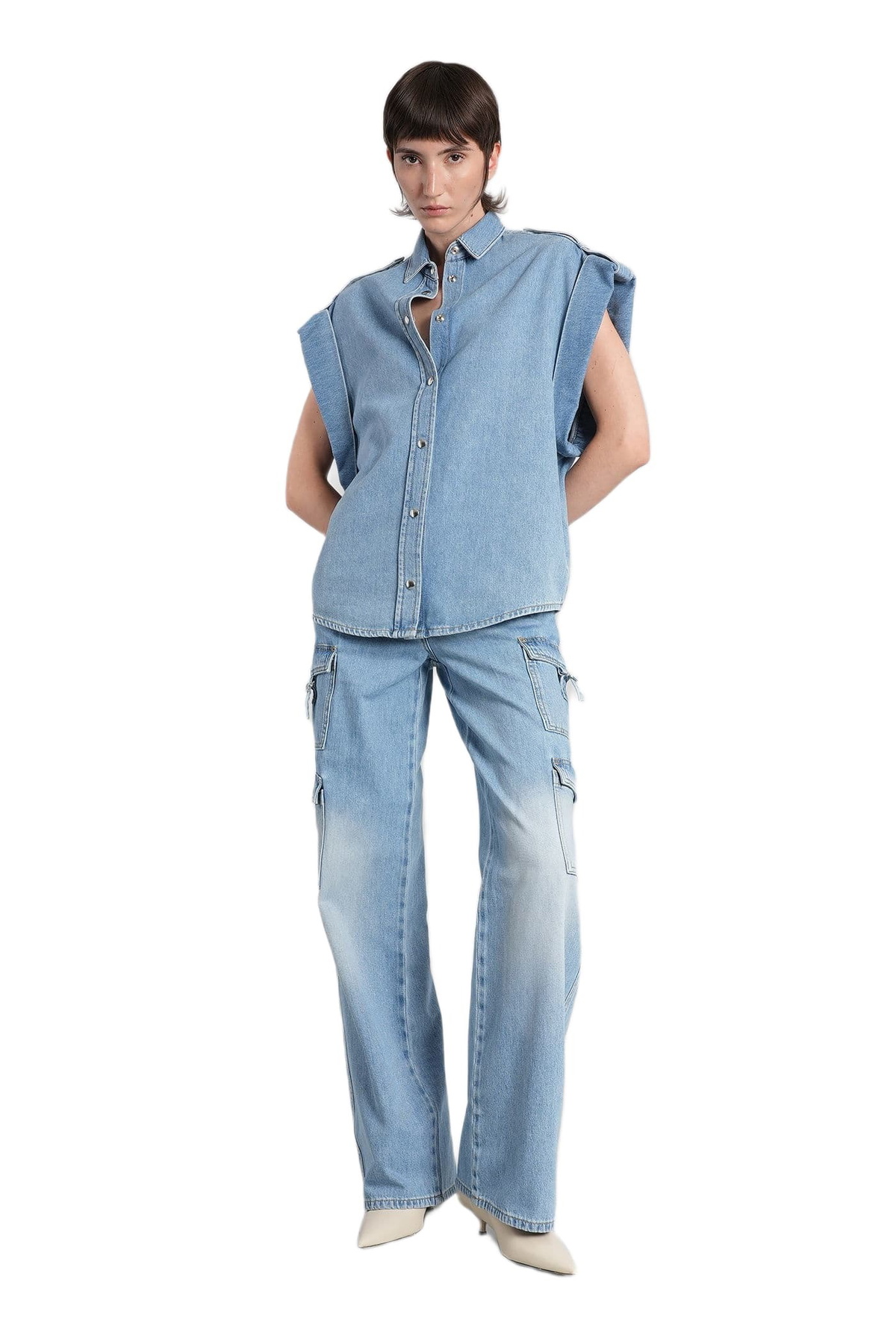 IRO Uros Jeans In Blue Cotton