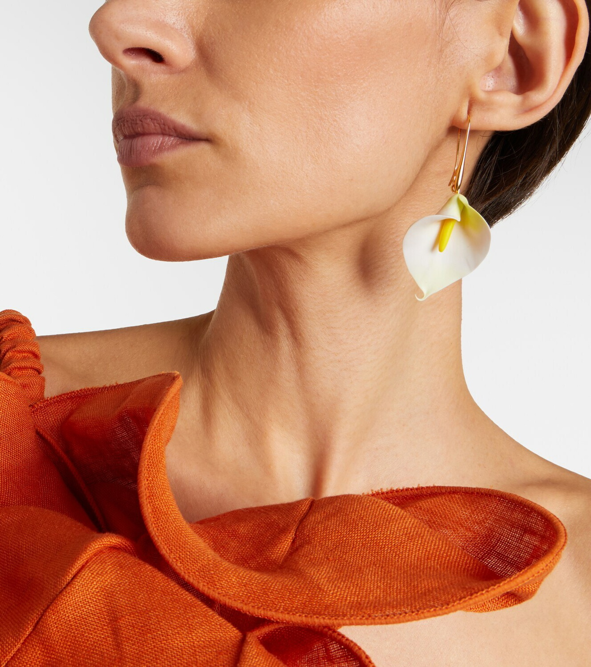 Jennifer Behr Alexia floral drop earrings