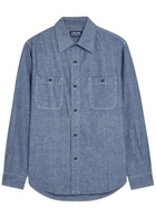 Blue Blue Denim Work Shirt Dark Blue