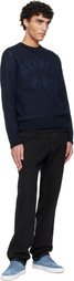 Givenchy Navy Crewneck Sweater