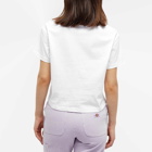 Dickies Women's Oakport Cropped Boxy T-Shirt in White
