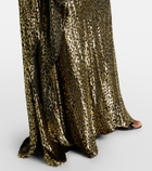 Roberto Cavalli Leopard-print kaftan