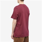 Adidas Men's Graphic T-Shirt in Shadow Red