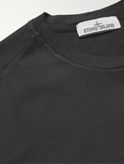 Stone Island - Logo-Appliquéd Cotton-Jersey T-Shirt - Black