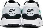 Nike White & Black Air Max 1 Sneakers