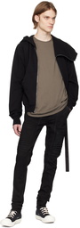 Rick Owens Drkshdw Black Mountain Hoodie