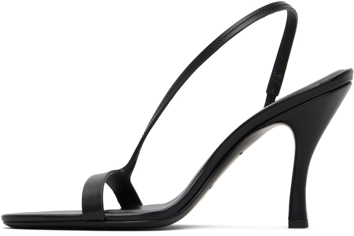 Loulou de Saison Black Arwa High Heeled Sandals