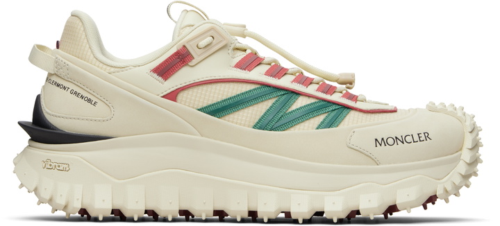 Photo: Moncler Beige Trailgrip Sneakers