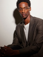 Cartier Eyewear - Motifs de Cartier D-Frame Gold and Silver-Tone Titanium Glasses - Gold