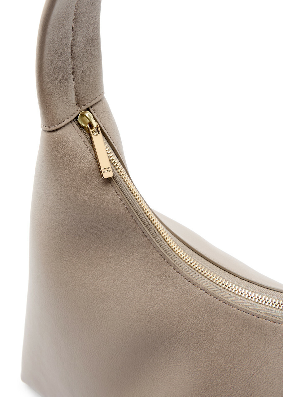 Mansur Gavriel Candy Hobo Leather Shoulder bag - Grey - One Size