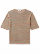 Inis Meáin - Striped Linen T-Shirt - Neutrals