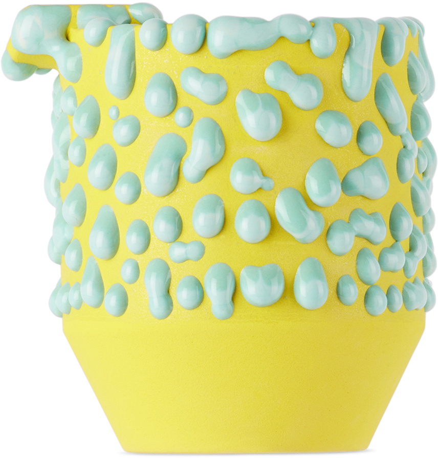 Houseplant Yellow & Blue 'by Seth' Gloopy Ashtray