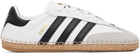 adidas Originals White Edison Chen Edition CLOT Samba Sneakers