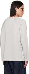 nanamica Gray KODENSHI Sweater