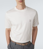 Brunello Cucinelli Logo cotton jersey T-shirt
