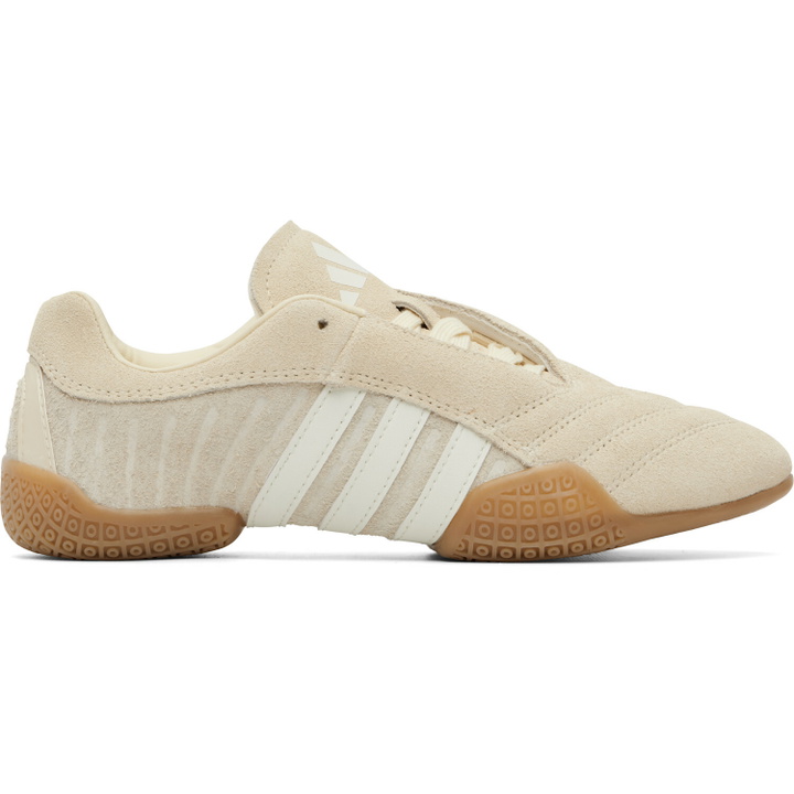 Photo: adidas Originals Beige Taekwondo Mei Elite Sneakers