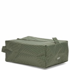 HAY Grid Wash Bag - Small in Dark Green 