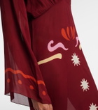 Cala de la Cruz Odele printed maxi dress