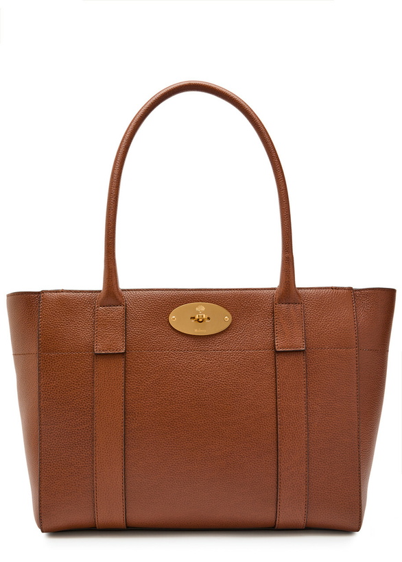 Photo: Mulberry Bayswater 9 to 5 Grained Leather Tote bag - Tan - One Size