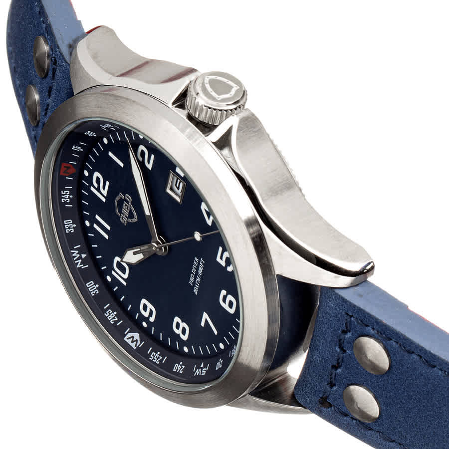 Shield Palau Quartz Blue Dial Mens Watch SLDSH104-3