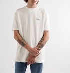 Ader Error - Logo-Print Cotton-Blend Jersey T-Shirt - Neutrals