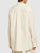 ANINE BING - Braxton Monogram Cotton Shirt