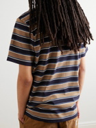 Carhartt WIP - Leone Striped Cotton-Jersey T-Shirt - Brown