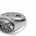 TwoJeys Men's Squared Wild Horse Ring in Sterling Silver