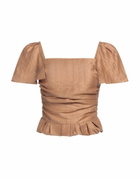 Maje Womens Top in Brown