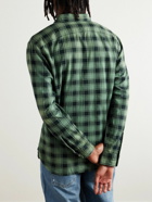 RRL - Preston Checked Cotton Shirt - Green