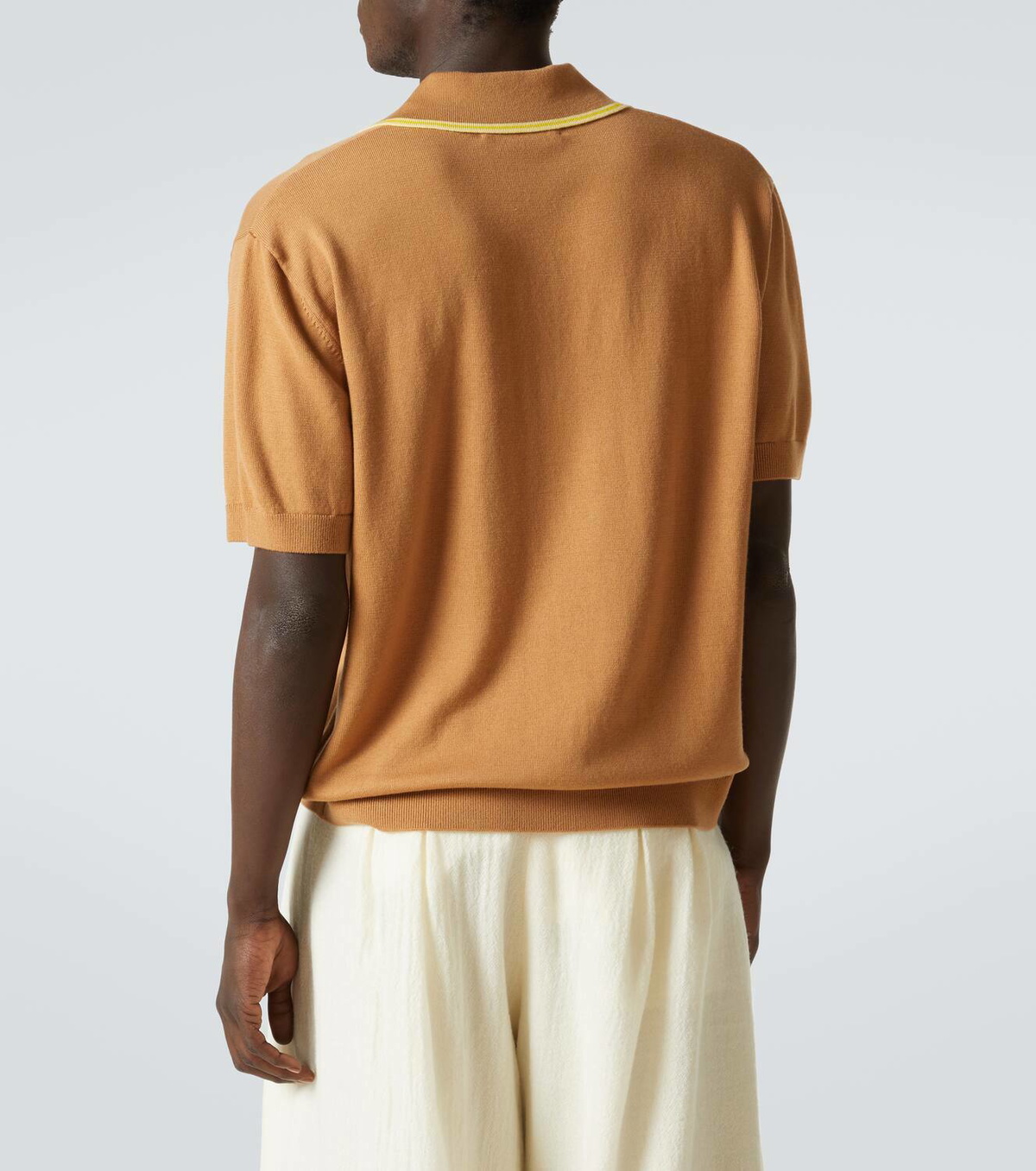 King & Tuckfield Wool polo shirt