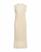 Peserico Womens Midi dress in Beige
