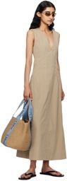 Chloé Beige Mifuko Edition Large Woody Tote