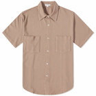 Lady White Co. Men's Pique Work Shirt in Dried Rose